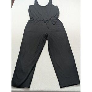 Frank & Eileen Women's Small Black Tee Lab Heritage Jersey Tank Jumpsuit Cotton